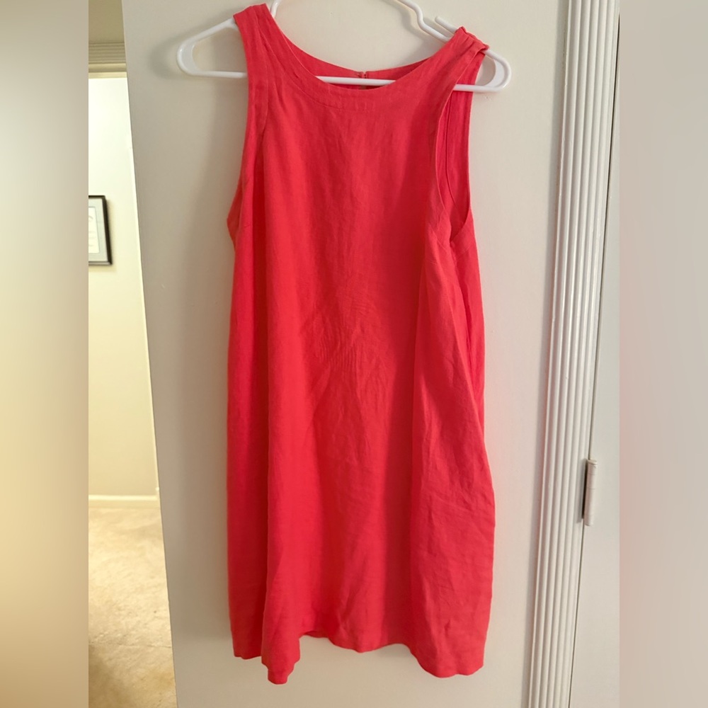 A New Day Pink Sheath Mini Dress Halter Sleeveless